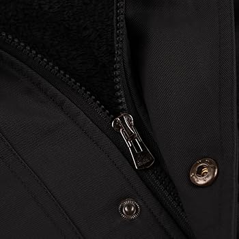 ZYXTIM Men's Cotton Lightweight Multi Pockets Zip Front Stand